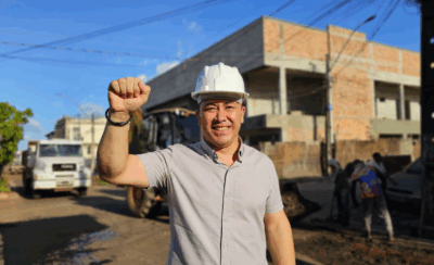 André da Ralpnet acompanha operação Tapa-Buracos em Pinheiro