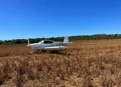 Avião de prefeito que foi roubado no MA, foi localizado no TO