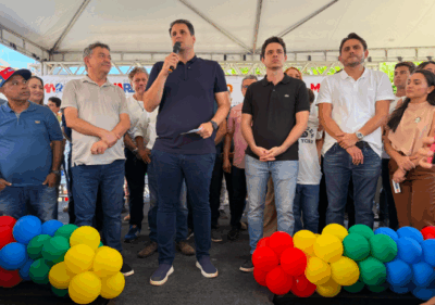 Orleans e Juscelino juntos em São Mateus