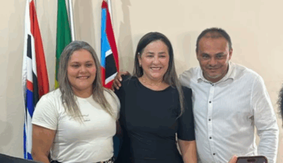 Vice-prefeita assume a Prefeitura de Igarapé Grande