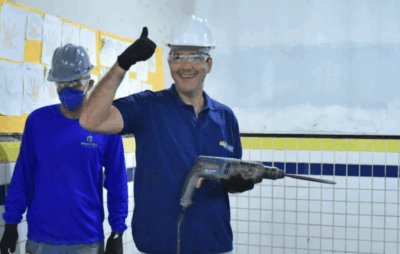Braide anuncia obra em escola do Tibiri com entrega prevista para dezembro