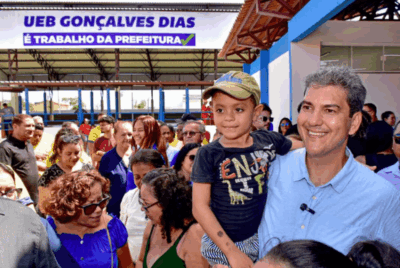Braide entrega nova escola na Chácara Brasil