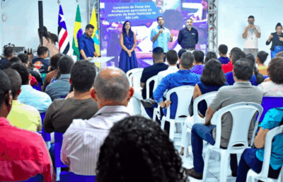 Braide empossa mais de 500 novos professores concursados