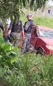 Motorista envolvido em acidente próximo ao povoado Mangabeira em Santa Helena é preso pela polícia militar