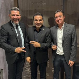 Josimar do Maranhãozinho discute projetos para Morros com Prefeito Paraíba e Secretário de Educação