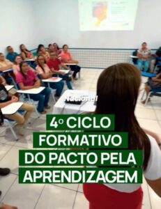 Prefeitura de Turilândia Realiza 4º Ciclo Formativo do Pacto pela Aprendizagem