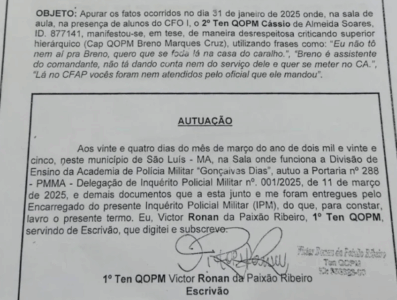 Inquérito contra tenente teria motivado assassinato de capitão da PM