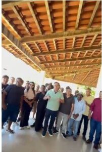 Araújo Diniz transmite boa nova a Bonsucesso, em Mata Roma