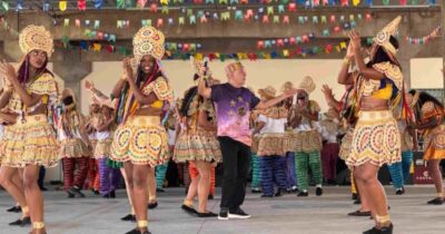 Apresentação do Boizinho Barrica na BRK