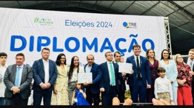 Eleitos de Bacabeira e Santa Rita são diplomados