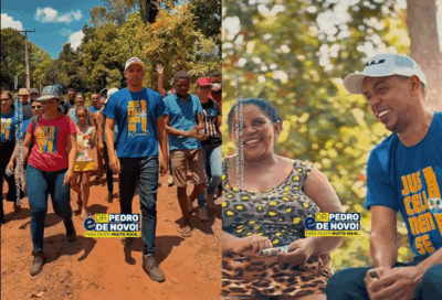 Dr. Pedro Paulo,(PL) candidato a reeleição, é bem recebido pelos ruralistas de Presidente Juscelino