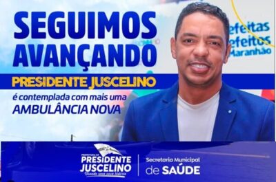 Prefeito Dr. Pedro Paulo participa do Encontro de Prefeitos e Prefeitas do Maranhão, e garante ambulância para Presidente Juscelino
