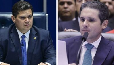 Os novos presidentes da Câmara e do Senado, Hugo Motta e Davi Alcolumbre