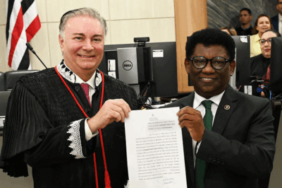 Raimundo Neris é empossado desembargador do TJMA