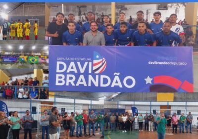 Deputado Davi Brandão promove copa de futsal em São Luís Gonzaga