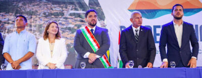 Iracema Vale conclama junção de esforços pelo desenvolvimento de Barreirinhas, Belágua e Urbano Santos durante posse dos prefeitos