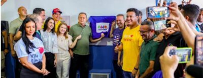 2025 Iracema Vale ressalta caráter municipalista do Governo do Estado durante inaugurações em Paço do Lumiar