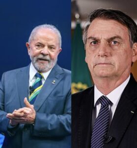 Datafolha aponta empate técnico entre Lula e Bolsonaro na disputa presidencial de 2026.
