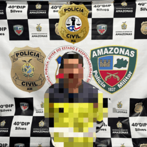 PRESO,NO AMAZONAS, SUSPEITO DE COMETER HOMICÍDIO EM PINHEIRO