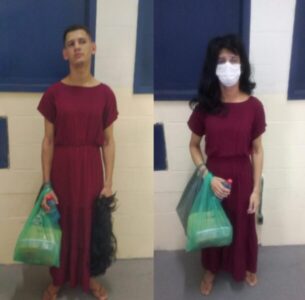 Usando vestido e peruca, detento tenta fugir disfarçado de mulher de presídio em São Luís