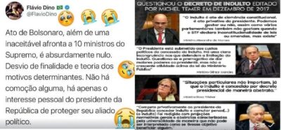 Flávio Dino critica novamente Bolsonaro, mas quando irá explicar as roubalheiras?