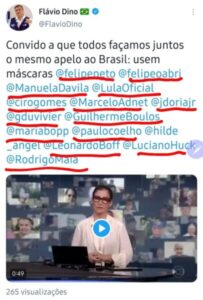 A porfia dos oportunistas: Coronavírus virou palanque para 2022…