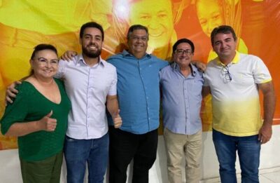 Marcel Curió fecha com Hemetério Weba e Flávio Dino