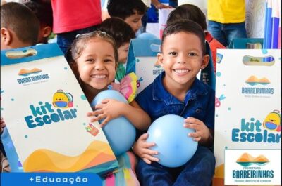 Prefeito Vinicius Vale, realiza entrega dos kits e do fardamento escolar para os alunos da rede municipal de ensino