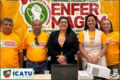 Prefeitura de Icatu, por meio da Secretaria Municipal de Saúde (SEMUS), realizou a abertura oficial da I Semana Municipal da Enfermagem