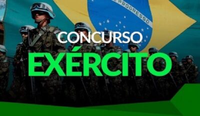 EXERCITO: Mais de 1.000 vagas para quem concluiu o ensino médio