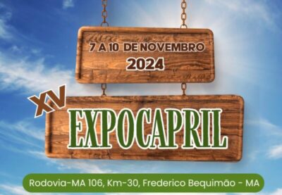 XV Expocapril será realizada de 07 a 10 de novembro em Bequimão-MA
