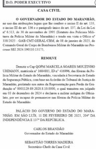 Capitã é exonerada da PMMA por envolvimento com organização criminosa que explorava jogos de azar