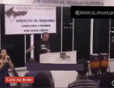 Pastor pede em oração pra Deus massacrar o sistema judiciário
