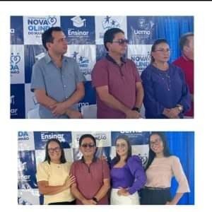 Iracy e Hemetério Weba são fundamentais para inauguração do polo da Uema em Nova Olinda e do Programa Ensinar com cursos gratuitos