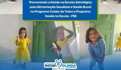 Promovendo uma Alimentação Saudável e Cuidados com a Saúde Bucal na Escola