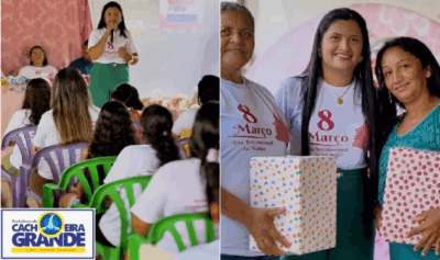 Assistência Social do Município de Cachoeira Grande, comemora “Dia Internacional da Mulher”