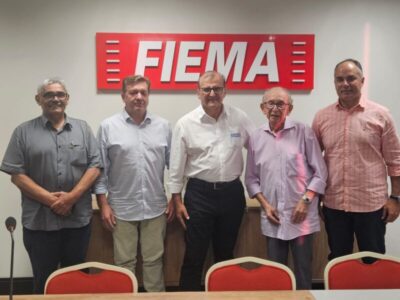 FIEMA recebe representantes da AGROBALSAS para debater parcerias