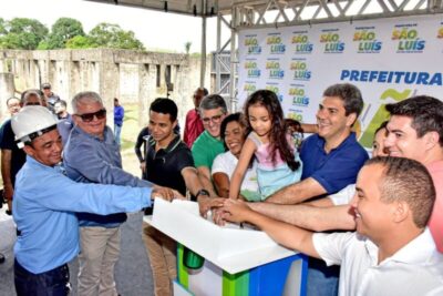 Com recursos do Município, Braide retoma construção de escola no bairro Vale Verde, região do Coroadinho