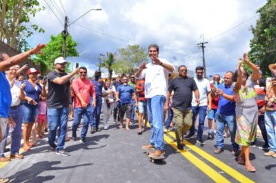 Braide entrega nova Avenida dos Nobres e amplia mobilidade em bairros da região