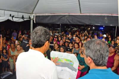 Braide transforma área de descarte irregular de lixo em praça no bairro Bequimão