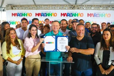 Governador Brandão entrega carrinhos do Mais Renda, inaugura obras e anuncia quatro escolas militares em Paço do Lumiar-MA