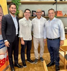 Zé Martins prestigia diplomação do novo prefeito de Paço do Lumiar, Fred Campos