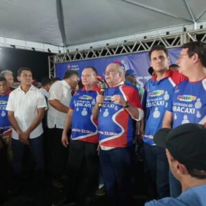 Abertura do Festival do Abacaxi 2025 atrai multidão e movimenta São Domingos do Maranhão com a presença do governador Carlos Brandao e de Orleans Brandão