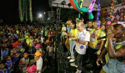 Eudes Sampaio prestigia circuitos do Carnaval da Alegria de Ribamar