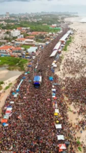 Globo destaca três milhões de foliões no Carnaval de Brandão em São Luís