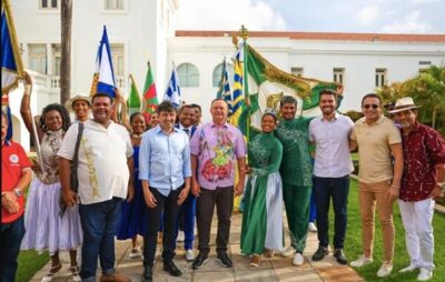 Governador Brandão recebe escolas de samba e anuncia apoio financeiro