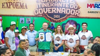 Governo do Estado aproxima políticas públicas de produtores rurais e da população com ações do Gabinete Itinerante na Expoema