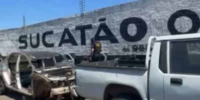 Gaeco do Maranhão fecha sucata em Teresina envolvida em investigação criminal