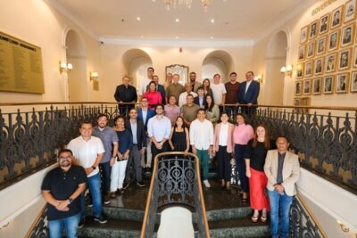 Governador Brandão recebe vereadores eleitos e reeleitos de São Luís no Palácio dos Leões