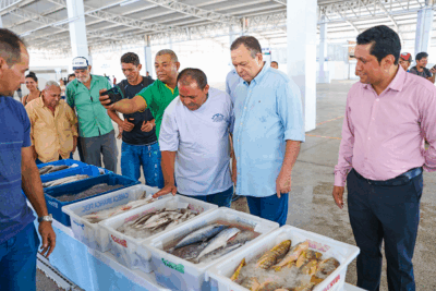 Governo do Estado inaugura novo Entreposto Pesqueiro do Maranhão e assina ordem de serviço para reforma do Mercado do Peixe